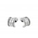 B.zero1 Earrings in White Gold and Pave Diamonds