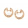 B.zero1 Small Rose Gold Earrings
