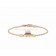 B.zero1 Ssoft Bracelet in Rose Gold