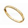 Cheap Bangle Bracelet in Yellow Gold with Diamonds