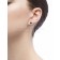MAKE YOUR PAIR Rose Gold Single Earrings Set with Onyx