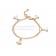 DIVAS Dream Bracelet Rose Gold Set with Mother of Pearl