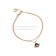 DIVAS Dream Bracelet Rose Gold with Onyx
