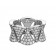 DIVAS Dream Ring in White Gold with Full Pave Diamonds