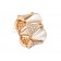Divas Dream Ring Rose Gold with Mother of Pearl and Pave Diamonds