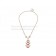 Divas Dream Rose Gold Necklace with Pave Diamonds