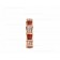 Medium Serpenti Viper 18k Rose Gold Ring with Carnelian Elements and Pave Diamonds