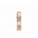 Medium Serpenti Viper 18k Rose Gold Ring with Mother of Pearl Elements and Pave Diamonds