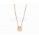 Parentesi Pink Gold Round Pendant