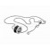 Save the Children Black Ceramic and Sterling Silver Pendant