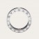 Save The Children One-band Sterling Silver Ring with Black Ceramic