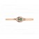 Serpenti 18K Rose Gold Bracelet set with Blue Sapphire Eyes Malachite Elements and Pave Diamonds