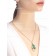 Serpenti Necklace 18K Rose Gold with Blue Sapphire Eyes Malachite Elements and Pave Diamonds on the Pendant