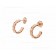 Serpenti Viper 18K Rose Gold Earrings