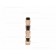Small Serpenti Viper 18k Rose Gold Ring with Onyx Elements and Pave Diamonds
