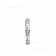 Serpenti Viper Band Ring in 18k White Gold with Demi-pave Diamonds