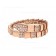 Serpenti Viper One-coil Bracelet in 18K Rose Gold set with Demi Pave Diamonds