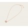 Serpenti Viper Pendant Necklace in 18K Rose Gold set with Pave Diamonds