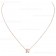 Replica C DE Cartier Necklace Rose Gold with Pearl B7059000