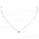 Replica C DE Cartier Necklace White Gold with Diamons N7405500