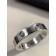 Top Sale Cartier Love Ring 18K White Gold Ring With 8 Diamonds B4050600 Online