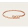 Serpenti Viper 18K Rose Gold Bracelet set with Demi-pave Diamonds