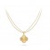 Replica Van Cleef Arpels Magic Alhambra Long Necklace 1 Motif Yellow Gold/Rose Gold/White Gold