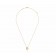Replica Van Cleef Arpels Perlee Diamonds Pendant Yellow Gold