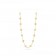 Replica Van Cleef Arpels Vintage Alhambra Long Necklace 20 Motifs Yellow Gold Diamonds