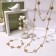 Replica Van Cleef Arpels Vintage Alhambra With Diamonds Mother-of-pearl Set (3pcs)