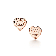 Wholesale Tiffany Heart Love Earrings Diamonds Latest  Women Fine Jewelry