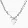 Return to Tiffany Lovestruck Heart Tag Necklace in Silver Medium
