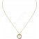 Summer Popular Cartier Trinity Necklace White Gold/Yellow God/Rose Gold with Diamonds B7224586 Replica