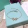 Tiffany Bow Rose Gold & Silver Bracelet Pendant Diamonds Hot Selling Jewellery Online GRP03318