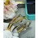 Tiffany Lock Bangle in White Gold/Rose Gold/Yellow Gold/Yellow Gold