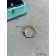 Tiffany Lock Ring with Pave Diamonds in White Gold/Rose Gold/Yellow Gold