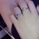 Tiffany Palomas Graffiti Love Letter Crystals Ring Street Shop Women GRP04140