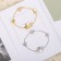 Replica Van Cleef Arpels Frivole Bracelet 5 Flowers Yellow Gold/White Gold With Diamond Price America