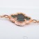 Van Cleef Arpels Magic Alhambra Bracelet 5 Motifs Gray Mother-of-pearl Rose Gold