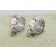 Van Cleef & Arpels Perlee Clovers Hoop Earrings White Gold Diamond