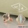 Van Cleef & Arpels Sweet Alhambra Earrings Pink Gold With Gray Mother Of Pearl
