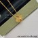 Van Cleef Arpels Sweet Vintage Alhambra Pendant Guilloche Yellow Gold/Rose Gold/White Gold