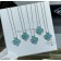 Van Cleef & Arpels Vintage Alhambra Pendant Celadon and White Gold With Diamonds
