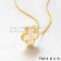 Van cleef & arpels Vintage Alhambra Pendant Yellow Gold White Mother Of Pearl 15mm