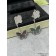 Van Cleef & Arpels Lucky Alhambra Earrings 2 Motifs White Gold with White and Gray Mother-of-pearl