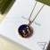 Van Cleef Arpels Zodiaque long necklace Piscium (Pisces) Rose Gold Sodalite