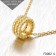 Van Cleef Arpels Yellow Gold Perlee Pendant 3 Rows